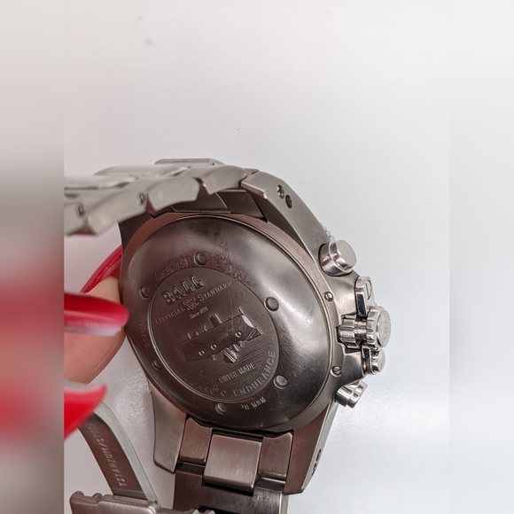Estate Stainless Steel Ball Engineer Hydrocarbon Chronograph Automatic Watch - Picture 5 of 9